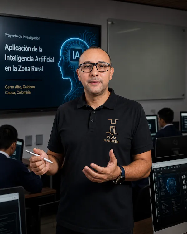 Hugo Andrés Belalcázar Cerón - Ingeniero, magíster en docencia con TIC y doctorando en educación